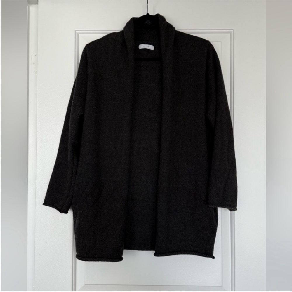 Oak + Fort wrap cardigan